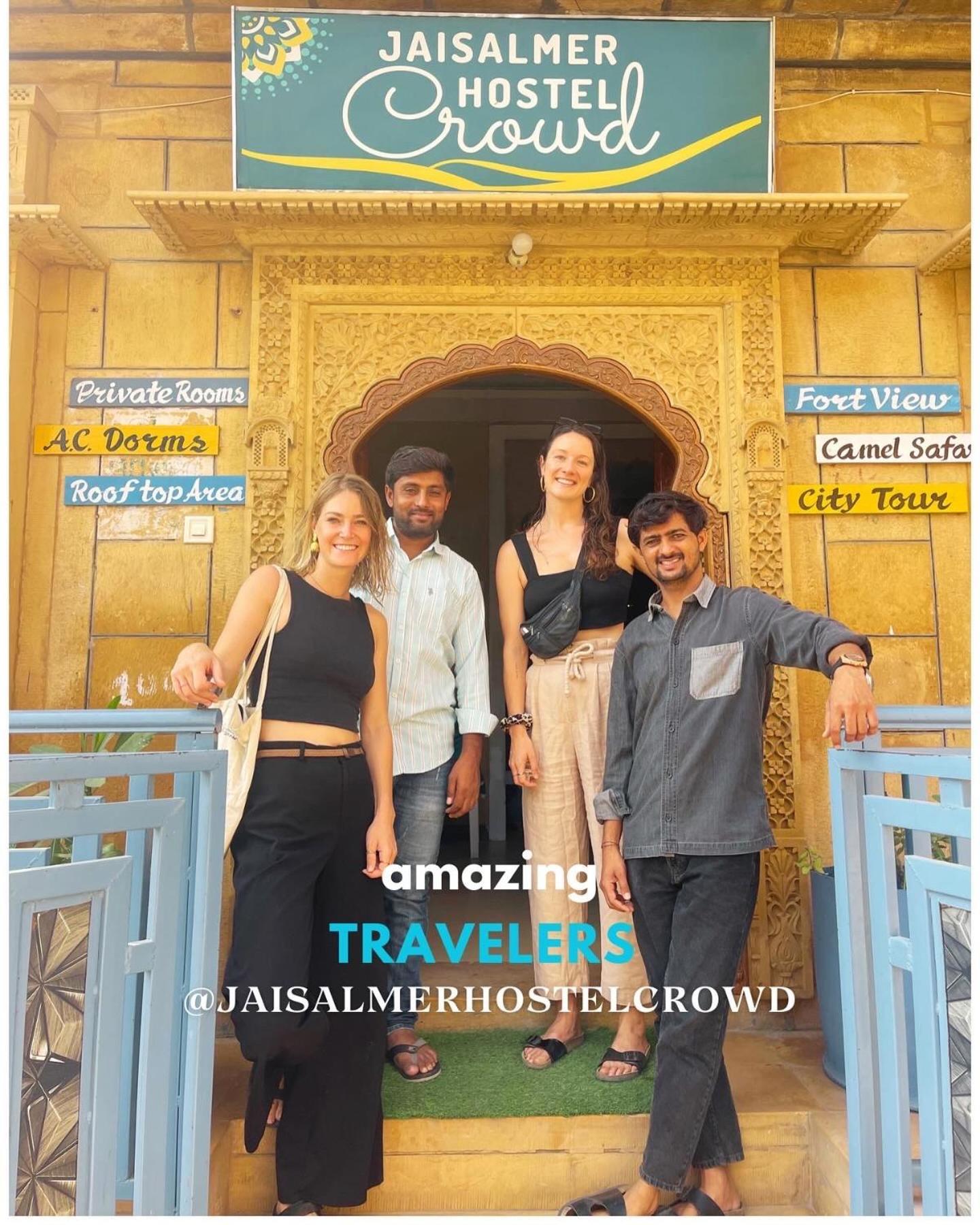 Jaisalmer Hostel Crowd ภายนอก รูปภาพ